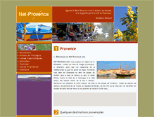 Tablet Screenshot of net-provence.com